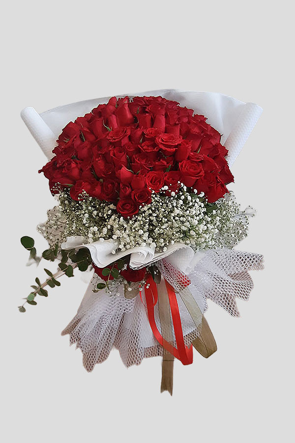 100 Gülden Hazırlanan İsteme Buketi