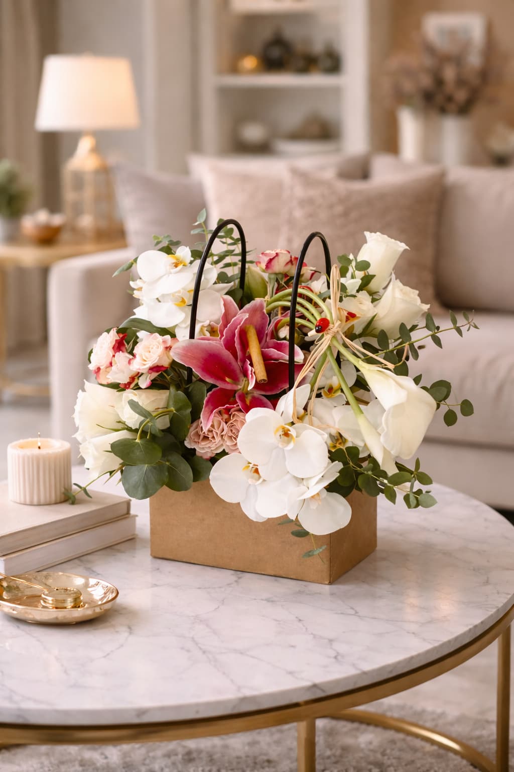 Zarafet Bahçesi Orkide, Lilyum ve Gala Tasarımı